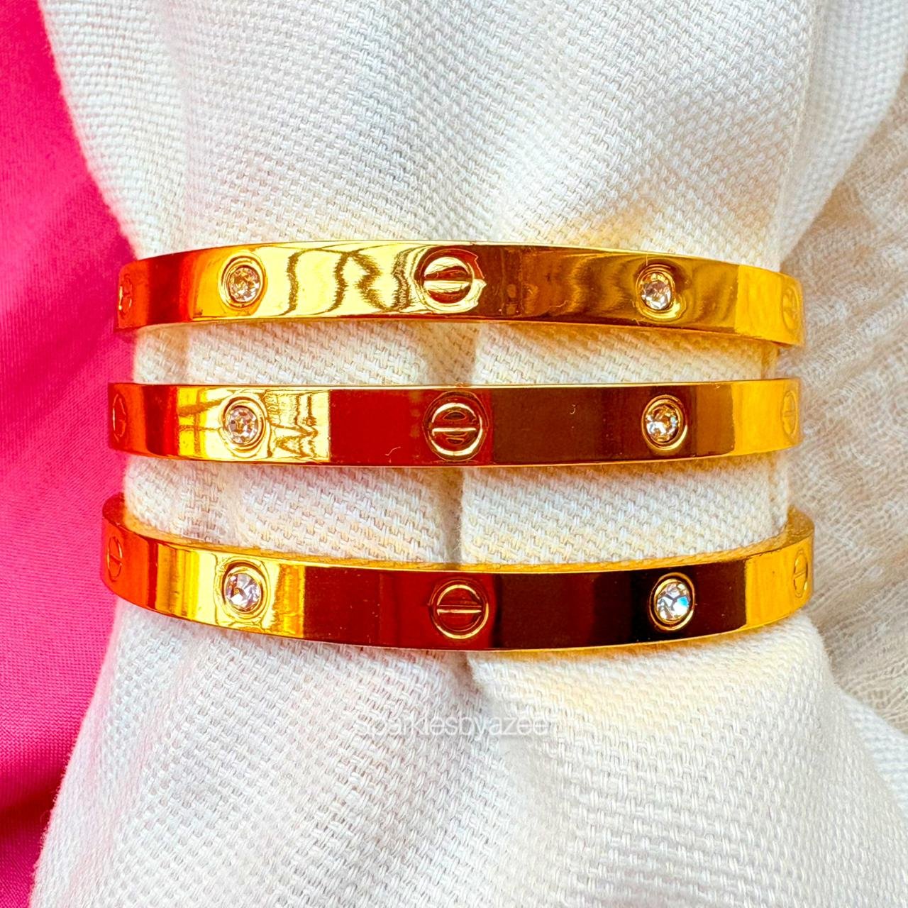 Cartier Bracelet - 18K Gold Plated 